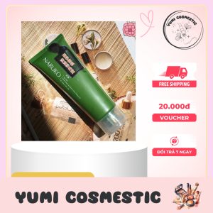 Tẩy Tế Bào Chết Da Mặt Naruko Tea Tree Cho Da Dầu Mụn 120ml + Yumi Cosmestic