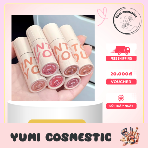 Son kem lì, son bùn INTO YOU mềm mịn + Yumi Cosmestic