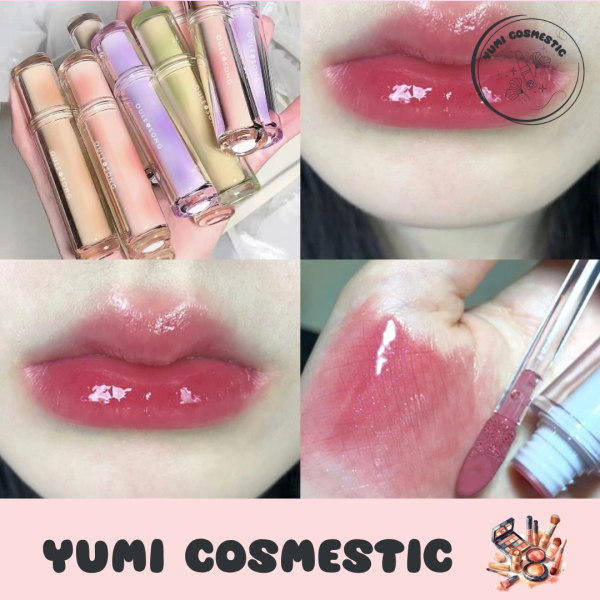 Son môi trang điểm thạch lâu trôi chống thấm nước + Yumi Cosmestic - Ảnh 3