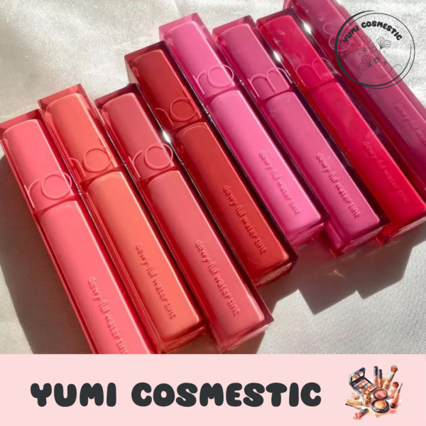 Son bóng Rmand Dewyful Water Tint (Full màu Từ 01-13) + Yumi Cosmestic - Ảnh 3