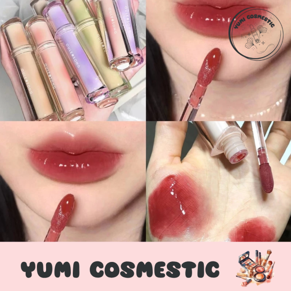 Son môi trang điểm thạch lâu trôi chống thấm nước + Yumi Cosmestic - Ảnh 5