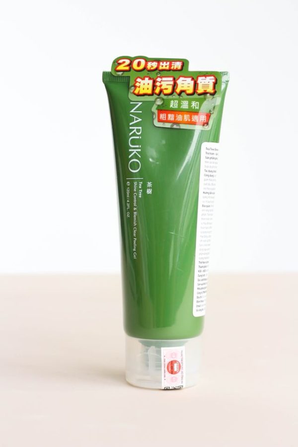 Tẩy Tế Bào Chết Da Mặt Naruko Tea Tree Cho Da Dầu Mụn 120ml + Yumi Cosmestic - Ảnh 4