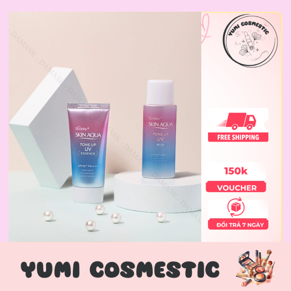 Kem chống nắng Skin Aqua Tone Up UV-Yumicosmestics - Ảnh 2