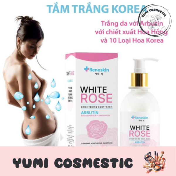 SỮA TẮM TRẮNG HOA HỒNG WHITE ROSE RENOSKIN - Ảnh 3