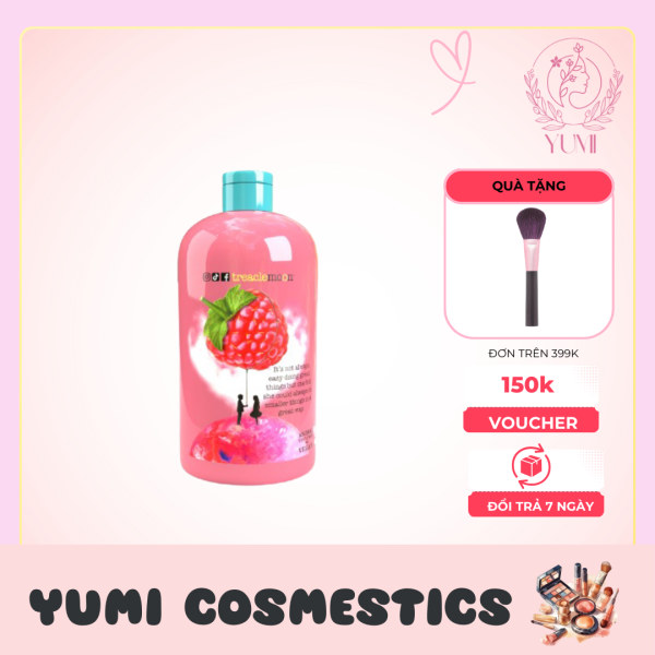 GEL TẮM THUẦN CHAY TREACLEMOON HƯƠNG MÂM XÔI 500ML