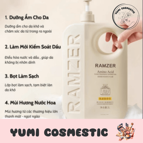SỮA TẮM NƯỚC HOA 2IN1 - YUMI Cosmestic - Ảnh 4