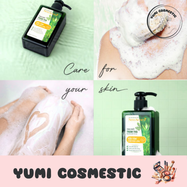 SỮA TẮM GIẢM MỤN LƯNG THIÊN NHIÊN NEOACNES 250ML - YUMI COSMESTIC - Ảnh 4
