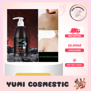 SỮA TẮM BÙN NÚI LỬA BIỂN SÂU LIFUSHA LÀM TRẮNG DA TOÀN THÂN, DƯỠNG ẨM CƠ THỂ - YUMI COSMESTIC