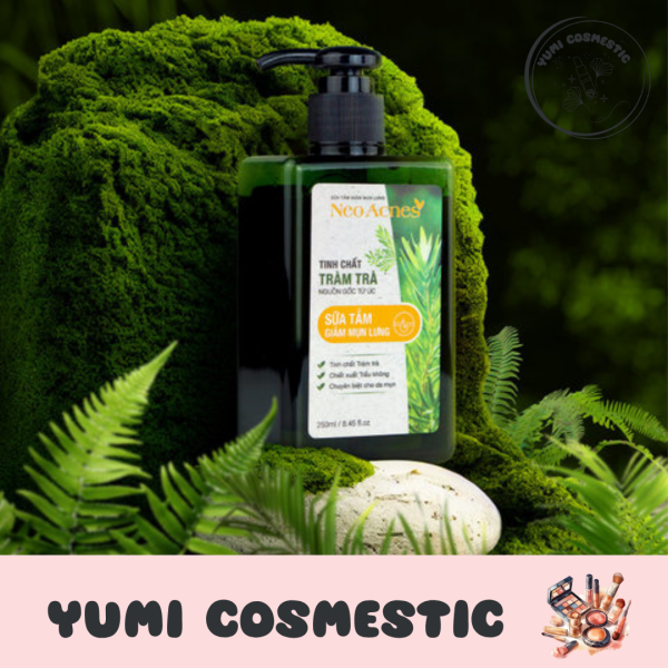 SỮA TẮM GIẢM MỤN LƯNG THIÊN NHIÊN NEOACNES 250ML - YUMI COSMESTIC - Ảnh 3