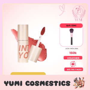 Son kem lì, son bùn INTO YOU mềm mịn + Yumi Cosmestic