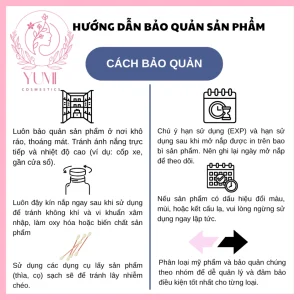 Cách bảo quản