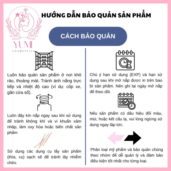 Cách bảo quản