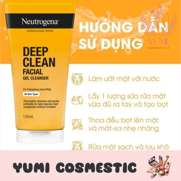 Sữa rửa mặt Neutrogena
