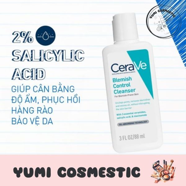 Sữa rửa mặt Cerave