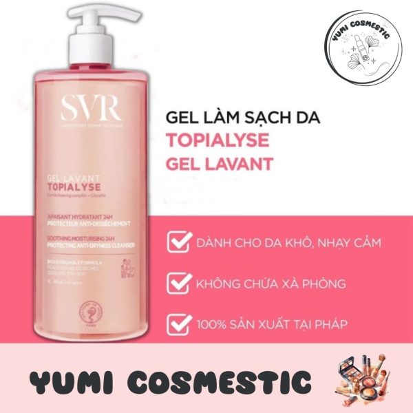 Sữa rửa mặt SVR hồng