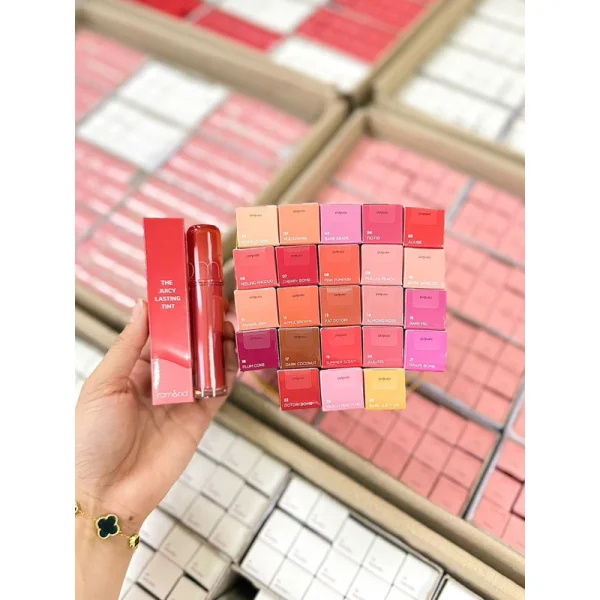 Son bóng Rmand Dewyful Water Tint (Full màu Từ 01-13) + Yumi Cosmestic - Ảnh 7