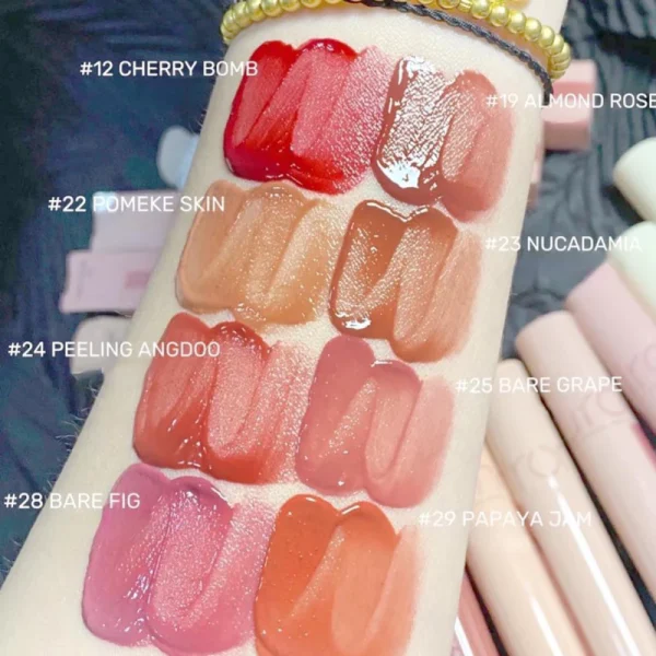 Son bóng Rmand Dewyful Water Tint (Full màu Từ 01-13) + Yumi Cosmestic - Ảnh 4