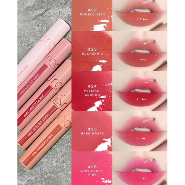 Son bóng Rmand Dewyful Water Tint (Full màu Từ 01-13) + Yumi Cosmestic - Ảnh 5