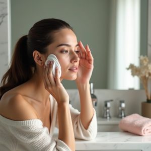 cách sử dụng sữa rửa mặt dịu nhẹ cho da nhạy cảm