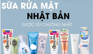 Sữa rửa mặt Nhật